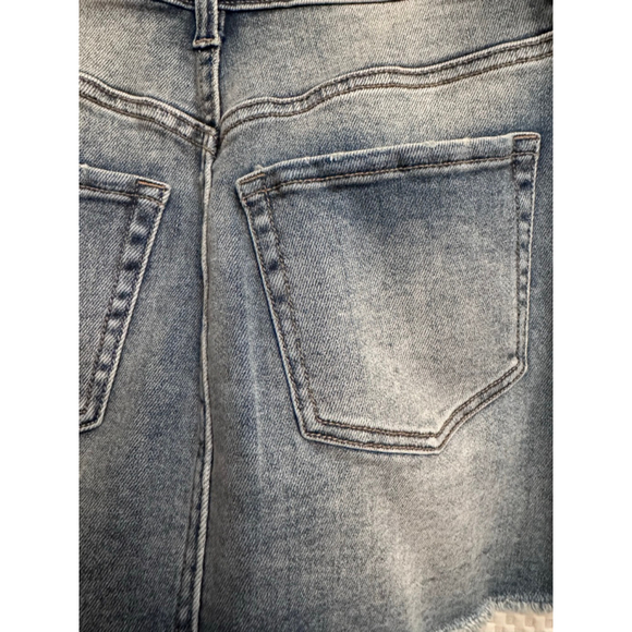 SP Black Label Blue Denim Mini Skirt Size S - Picture 9 of 12